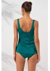 Kruvaze Formlu Tankini Takım Yeşil 231501