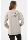 Kanguru Cepli Kapüşonlu Sweatshirt - Bej