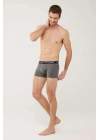 Erkek Lacivert - Mint - Antrasit Melanj 3 Lü Boxer 80446
