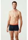 Erkek Lacivert 3 Lü Boxer