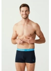 Erkek Lacivert 3 Lü Boxer