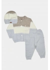 Triko Bebek & Çocuk 3Lü Alt-Üst Takım 303954