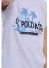 U.s. Polo Assn Palm Beach Polo Karmelanj Erkek Çocuk Kapri Takım