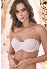 Kadın Balenli Desteksiz Kaplı Straplez Sütyen 1502