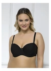 2153 Cotton Minimizer Toparlayıcı Sütyen Siyah