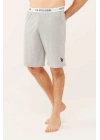 Erkek Gri Melanj Şort 18473