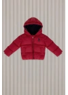 Erkek Bebek Kırmızı Bebek Mont
