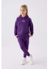 KIZ ÇOCUK EŞOFMAN TAKIM - MOR