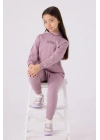KIZ ÇOCUK EŞOFMAN TAKIM - MOR