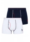 U.S. Polo Assn. Erkek Çok Renkli 2 Li Boxer 80093