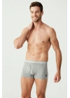 U.s Polo Assn. 80093 Erkek 2 Li Boxer-beyaz&grimelanj