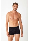 Erkek Siyah - Bordo 2 Li Boxer 82005