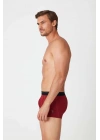 Erkek Siyah - Bordo 2 Li Boxer 82005