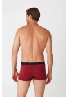 Erkek Siyah - Bordo 2 Li Boxer 82005