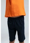 ERKEK ÇOCUK BERMUDA TAKIM - TURUNCU