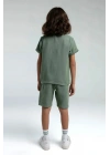 ERKEK ÇOCUK BERMUDA TAKIM - HAKİ