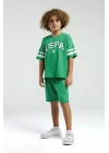 Erkek Çocuk Yeşil Bermuda Takım