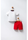 Erkek Bebek Kırmızı Bebek Takım