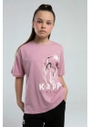 Kız Çocuk Pembe Tişört