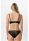 Soft Push Up Kaplı Dantelli Sütyen Takım