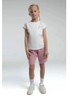 KIZ ÇOCUK BERMUDA TAKIM - Beyaz