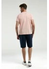 Erkek Pembe Bermuda Takım