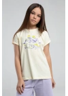 Kız Çocuk Sarı Tişört