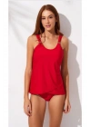 Yuvarlak Yaka Tankini Takım Yeni Sezon 2025