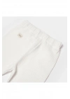 Bibaby Biorganic Waffle Smile Patikli Pantolon 57899 Ekru