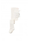 Biorganic Jakarlı Dantelli Külotlu Çorap 68440 Ekru