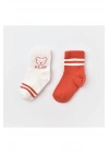 Bear 2li Bebek Çorabı 68408