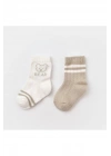 Bear 2li Bebek Çorabı 68408