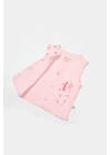 Hayvanlı Pembe Yelek 61503