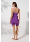 Lisa Şortlu V Yaka Tankini DLX-231500