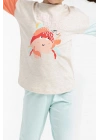 Rolypoly Shall We Be Friends Kremmelanj Kız Çocuk Pijama Takımı