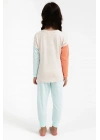 Rolypoly Shall We Be Friends Kremmelanj Kız Çocuk Pijama Takımı