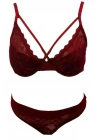 Kadın Balenli Desteksiz Bralet Sütyen Takım