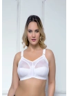 Kadın Beyaz Minimizer Toparlayıcı Sütyen Balensiz