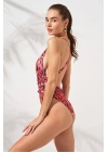 Camila Belden Çapraz Bağlamalı Mayokini Garden DLX-231604