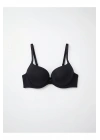 Dolgulu Push-up Sütyen Essential 3004 - Siyah