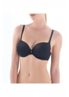 Dolgulu Push-up Sütyen Essential 3004 - Siyah