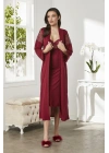 Penye Altılı Gelin Çeyiz Seti - 5045 Bordo