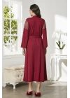 Penye Altılı Gelin Çeyiz Seti - 5045 Bordo