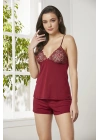 Penye Altılı Gelin Çeyiz Seti - 5045 Bordo
