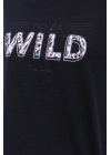 Wild Siyah Kadın Slim Fit Takım