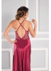 Saten Altılı Gelin Çeyiz Seti - 6620 Bordo