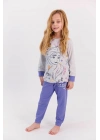 Frozen Lisanslı Elsa Karmelanj Kız Çocuk Pijama Takımı D4608-c