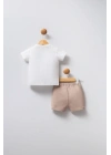 U.S. Polo Assn Erkek Bebek Beyaz Takım