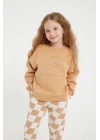 Rolypoly Wild Stylish Camel Kız Çocuk Eşofman Takım