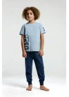 U.S. Polo Assn %100 Pamuk Erkek Çocuk Pijama Takım